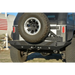 Black Jeep with DV8 Offroad RS-10/RS-11 TC-6 Bumper Mounted Tire Carrier