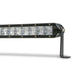 DV8 Offroad SL 8 Slim 10in Light Bar with a pair of spot 5W CREE LEDs on white background