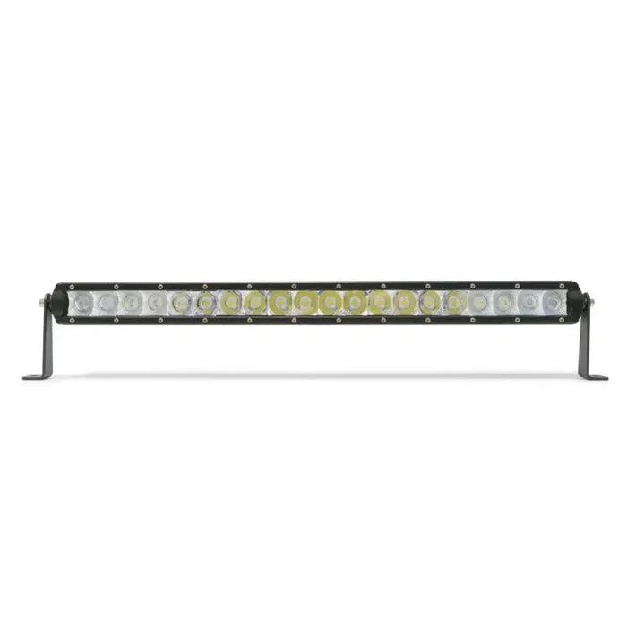 DV8 Offroad SL 8 Slim 20in Light Bar featuring white and yellow lights