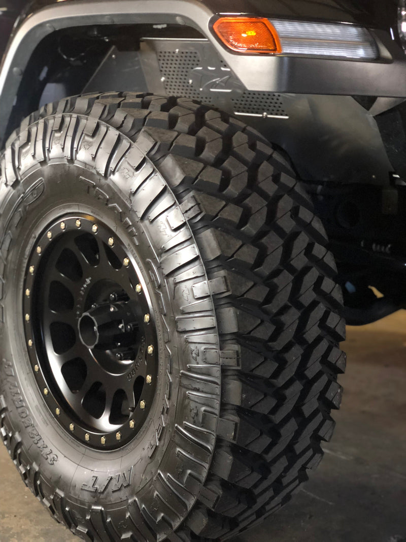Front Inner Fenders Aluminum for Jeep JL / JLU / JT Gladiator