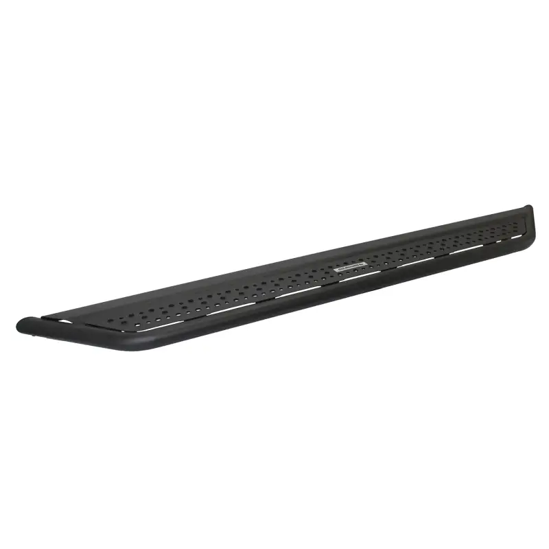 Black plastic shelf with holes for toyota tacoma dominator extreme d6 sidesteps