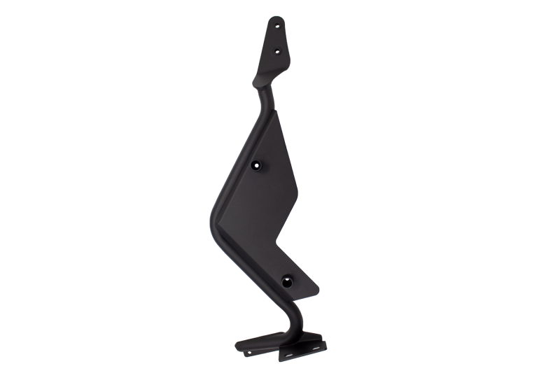 Black laptop stand on go rhino 07-18 jeep wrangler jk/jku exterior jack mount