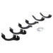 Go rhino 14-22 toyota 4runner front fender mounting brackets in black plastic