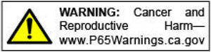 Warning sign on go rhino 14-22 toyota 4runner mounting brackets installation instructions