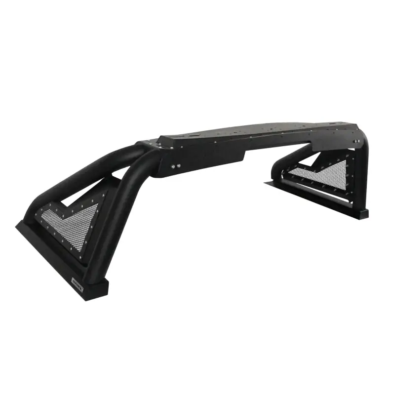Black metal roof rack for Chevrolet Colorado Sport Bar 2.0, mid size, Tex Blk.