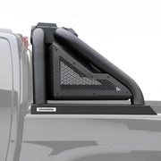 Black roof rack on Chevrolet Colorado Sport Bar.