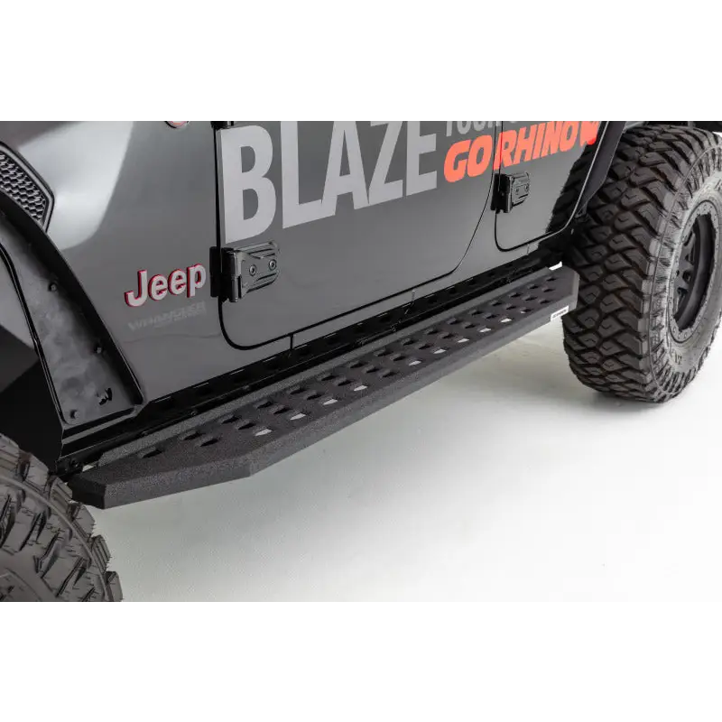 Go Rhino Jeep Wrangler JLU RB20 Front Bumper Kit with Black Powder Finish