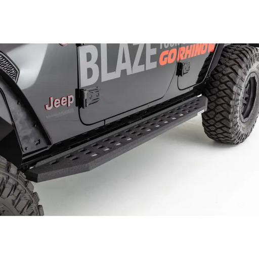 Go Rhino Jeep Wrangler JLU RB20 Front Bumper Kit with Black Powder Finish