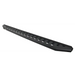 Black plastic rail with four holes for Jeep Wrangler JLU RB20 kit.