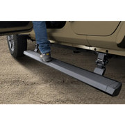 Heavy-duty electric running board for vehicles: go rhino 18-23 jeep wrangler 4dr e-board e1 in tex. Blk.