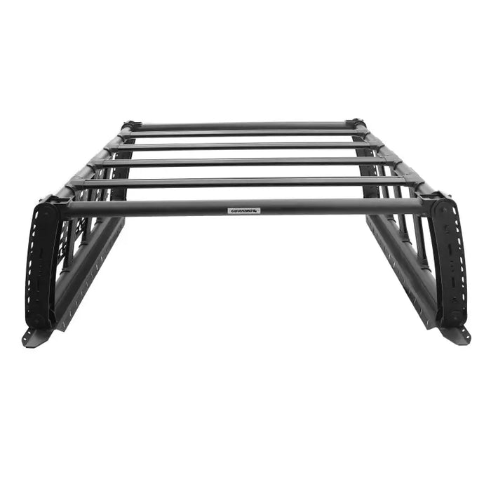 Go Rhino 19-21 Jeep Gladiator XRS Overland Xtreme Rack - Black rooftop rack