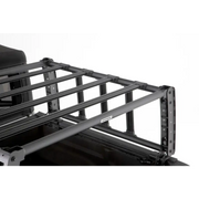 Close up of truck bed with XRS Overland Xtreme Rack on Go Rhino Jeep Gladiator product.