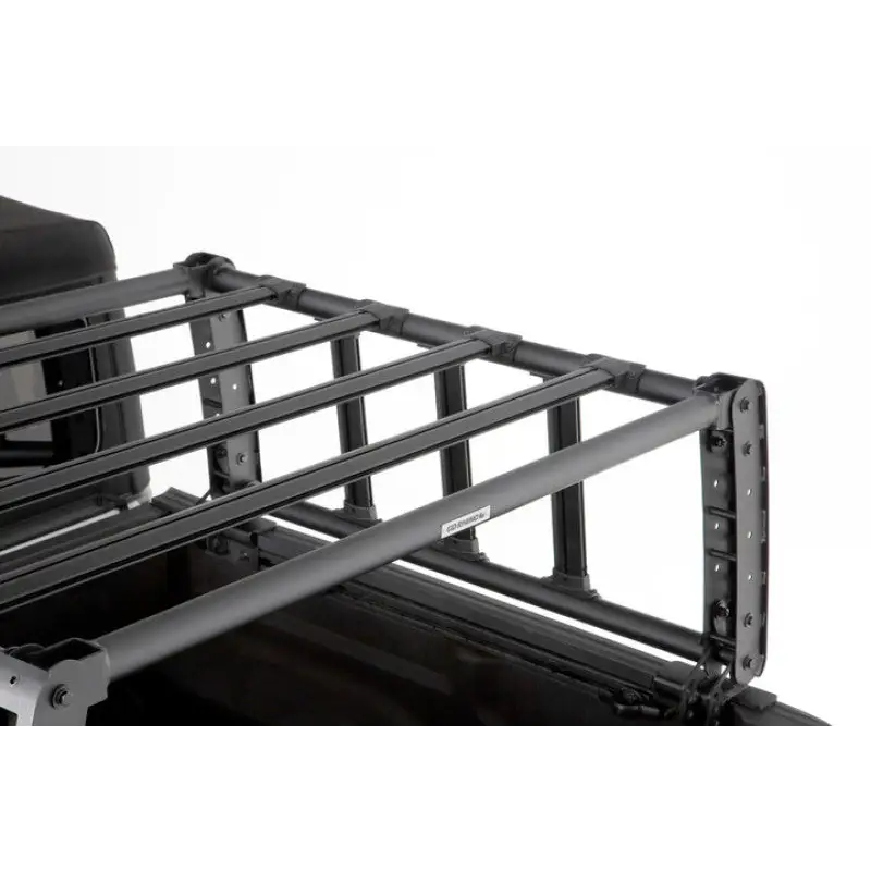 Jeep Gladiator XRS Overland Xtreme Rack featuring truck bed with rack on it.