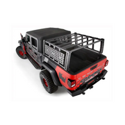 Black top and red tires on Jeep Gladiator XRS Overland Xtreme Rack - Box 2