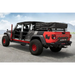 Jeep Gladiator JT with Black and Red XRS Cross Bars Kit