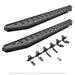 Black plastic side steps for Jeep RB20 running boards - Go Rhino 2021+ Ford Bronco (Excludes Sport Models)