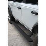 Electric Running Board for Ford Bronco 4dr with Black Side Step