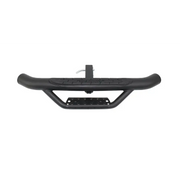 Black Go Rhino Dominator Hitch Step with Front Bumper for BMW E-Type