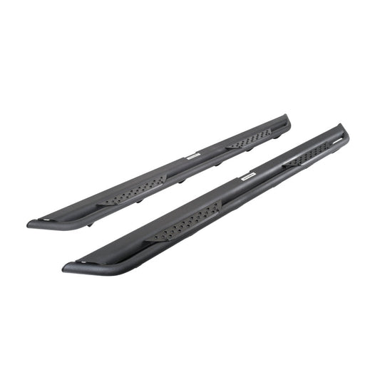 Go rhino dominator xtreme dt side steps in textured black for bmw