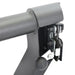 Adjustable arm attached to Gladiator JT Trailline Replacement Rear Tube Door