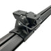 Go Rhino Rhino Quick Release Tent Bracket Kit - black metal rail with latch.