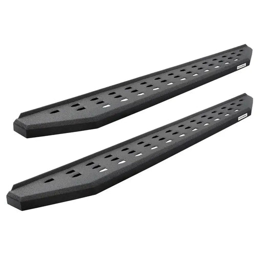 Black plastic side steps for Jeep - Go Rhino RB20 Running Boards