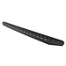 Black plastic rail with four holes on Go Rhino RB20 running boards