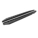 Black plastic RB20 Slim running boards for car roof rails