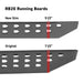 Go Rhino RB20 Slim Running Boards - Rear Bumper Sides