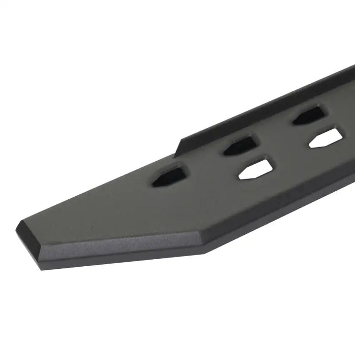 Black plastic bracket wall mounted for Go Rhino RB20 Slim Running Boards.