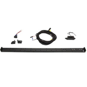 Black power strip and wires from Go Rhino Sport Bar 2.0 (Mid Size) - Tex Blk