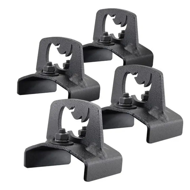 Go Rhino Rhino Tie Down Kit - 4 piece heavy duty clamper