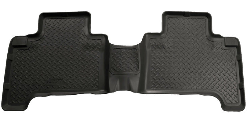 Husky liners classic style 2nd row black floor liners for the toyota 4runner