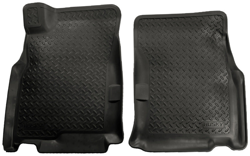 Classic style black floor mats for toyota camaro by husky liners