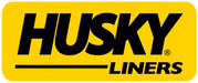 Husky liners logo on jeep wrangler unlimited classic style black rear cargo liner