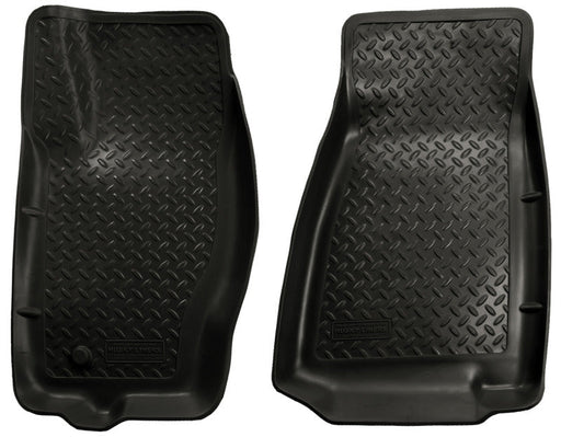 Husky liners classic style black floor liners for jeep grand cherokee/commander - all weather car mats