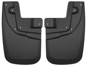 Husky liners custom-molded front and rear mud guards for toyota tacoma with installation instructions