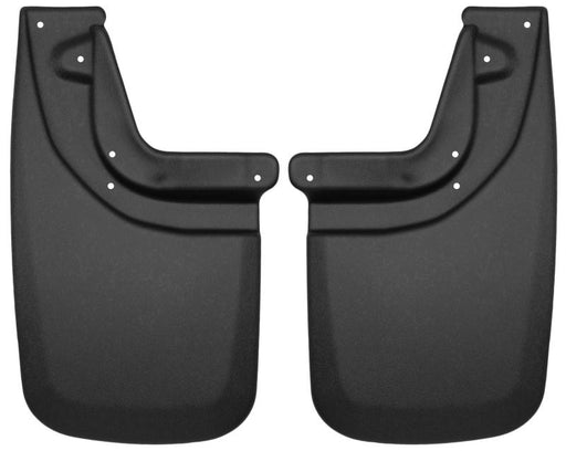 Husky liners custom-molded mud flaps for toyota tacoma, front and rear, easy installation instructions