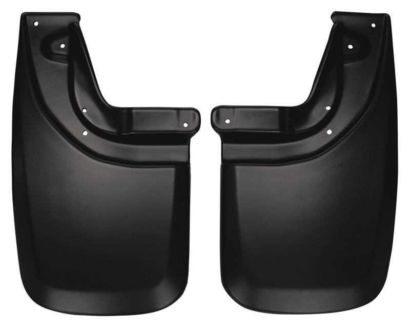 Husky liners custom-molded rear mud guards for toyota tacoma 05-12, easy installation instructions