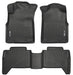 Husky liners 05-13 toyota tacoma weatherbeater combo black floor liners - all weather floor mats for cars