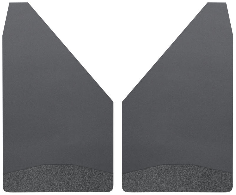 Husky liners dodge ram 1500/2500 mud flaps - black foam on white background