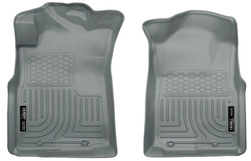 Husky liners toyota tacoma weatherbeater front grey floor liners