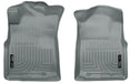 Weathertech floor mats for toyota tacoma crew/extended/standard cab - front grey liners