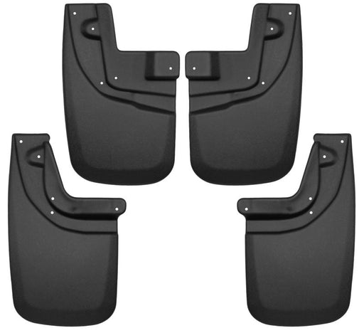 Husky liners front and rear mud guards for ford fiesta - black