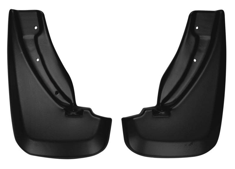 Pair of front bumpers for ford mustang displayed in husky liners 11-12 jeep grand cherokee custom-molded rear mud guards