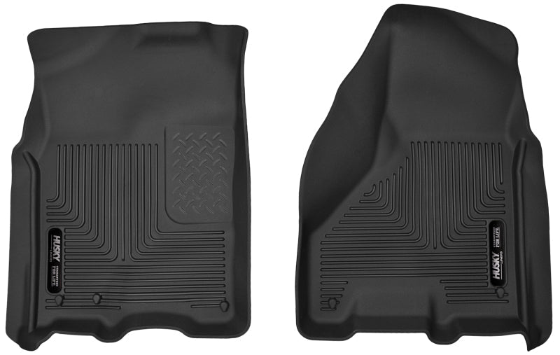 Husky Liners 12-13 Dodge Ram 1500/ 12 2500 & 3500 X-Act Contour Black Front Floor Liners