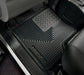 Husky liners heavy duty black 2nd row floor mats for chevrolet silverado extended cab pickup