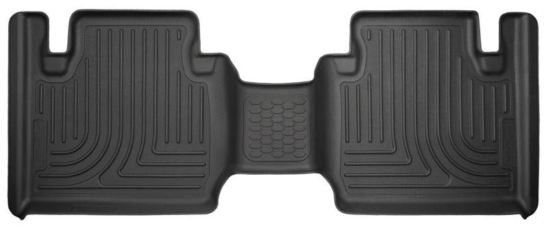 Husky liners weatherbeater black floor liners for toyota tacoma extended cab