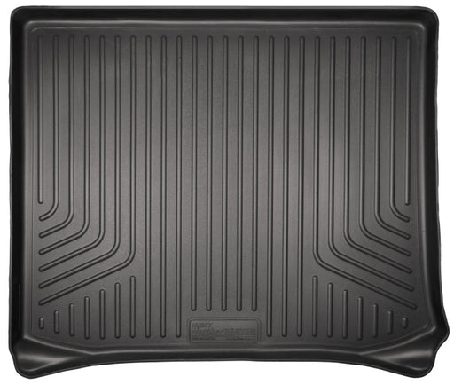 Husky liners 14-22 jeep cherokee black rear cargo liner with weathertech floor mats