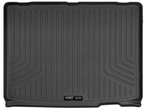 Black husky liners 2015 jeep renegade cargo liner for offroad enthusiasts